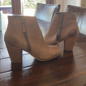 Brass Plum Booties